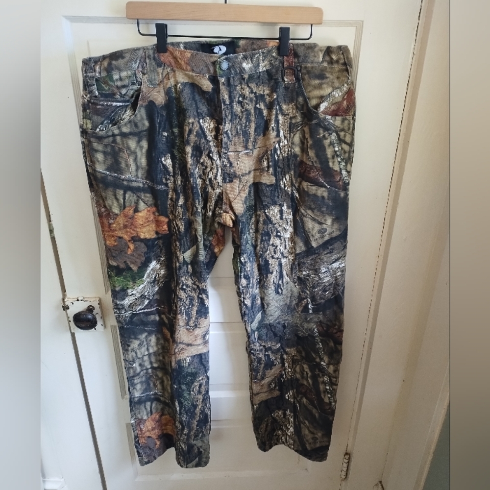Mossy Oak Multicolor Cargo Pants, Fleece Lined